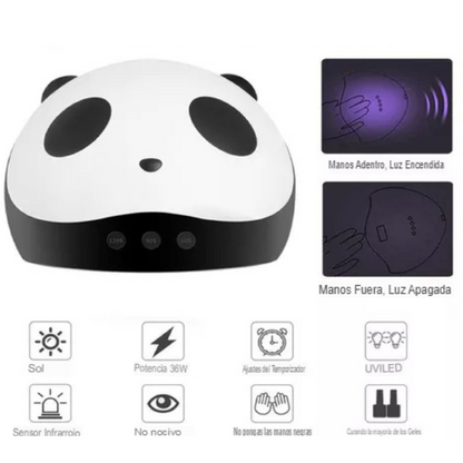 Lámpara de Uñas Panda UV LED