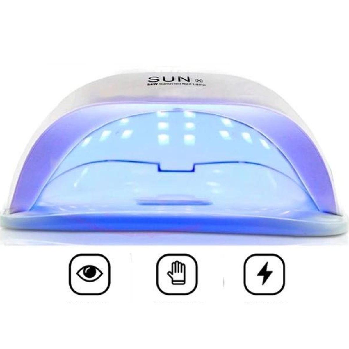 Lámpara de Uñas Manicure 54W UV LED