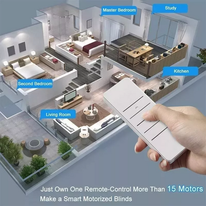 Motor Inteligente Wifi Para Cortinas Roller Control Remoto.