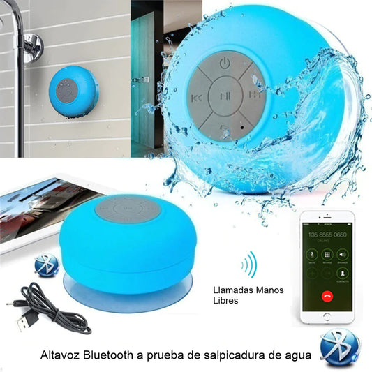 Parlante para ducha con Bluetooth