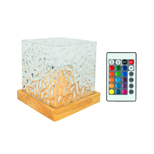 Lampara Led Cubo Rgb