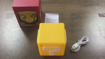 Lámpara Led Mario Bros Nintendo Cubo